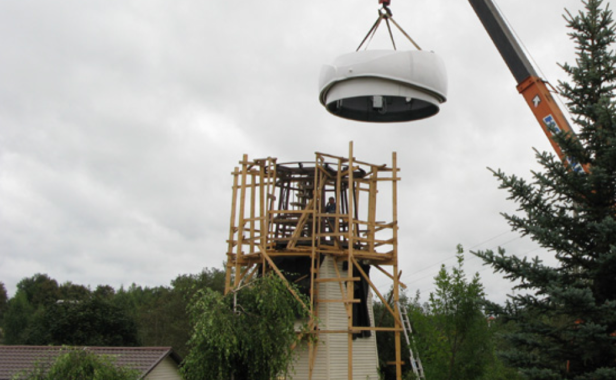 DOME PARTS optical rotary domes clamshell domes roll-off observatories Observatory construction