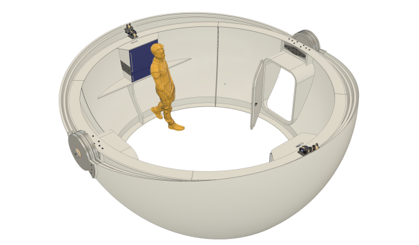 DOME PARTS optical - RD400 Clamshell Dome