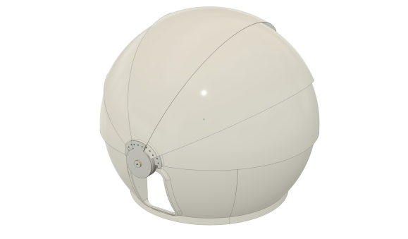 DOME PARTS optical - RD400 Clamshell Dome