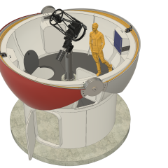 DOME PARTS optical - RD-400 Clamshell domes