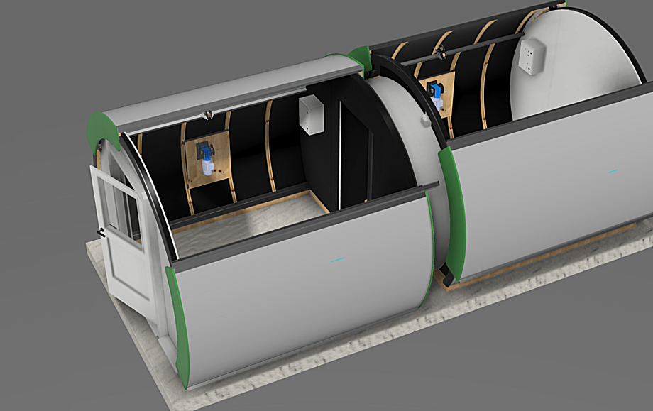 DOME PARTS optical RC-33AS hybrid clamshell